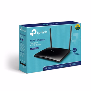 TP-Link Archer MR200 wireless router Fast Ethernet Dual-band (2.4 GHz / 5 GHz) 4G melns