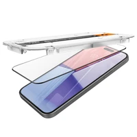 Spigen Glas.tR EZ Fit FC rūdītais stikls iPhone 15 Plus - melns 2 gab.