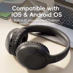 Rock Наушники O3 ANC bluetooth чёрный
