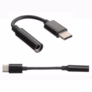 Audio adapteris Samsung KDM406 no USB-C uz 3.5mm melns