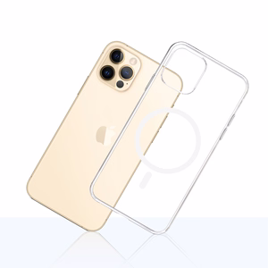 3mk caurspīdīgs magnētiskais viedtālruņa apvalks Apple iPhone 12 Pro Max