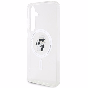 Karl Lagerfeld IML Karl&Choupette MagSafe vāciņš Samsung Galaxy S24 - caurspīdīgs
