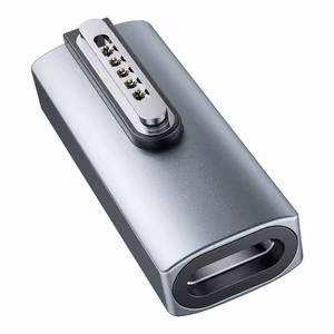 Adapteris Essager Zeus melns (In: Type-C / Out: Magsafe3)