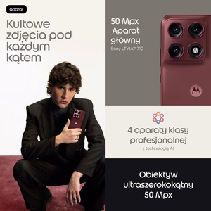 Motorola Edge 70 Pro 5G 8/256 GB, sarkans
