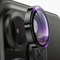 Aizsargstikls Tel Protect 3D Lens uz kameras Iphone 13/13 Mini melns (2 objektīvi)