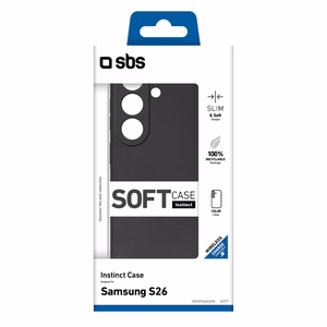 SBS Instinct maciņš priekš Samsung Galaxy S26 melns