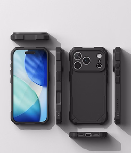 Ringke Rugged Gear Magnetic MagSafe maciņš iPhone 18 Pro Max / 17 Pro Max, melns