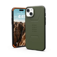UAG Civilian MagSafe viedtālruņa apvalks priekš iPhone 15 Plus - zaļš