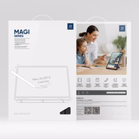 DUX DUCIS planšetdatora apvalks MAGI (m) ar zīmuli uzglabāšanas vietu iPad Pro 13 (2024) - melns (m)