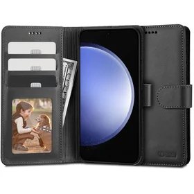 Tech-Protect Wallet viedtālruņa apvalks Samsung Galaxy S23 FE - melns