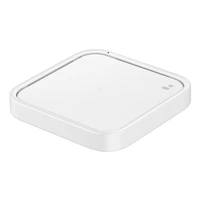 Samsung Wireless Charger Pad EP-P2400TWEGEU 15W indukcijas lādētājs - balts + tīkla lādētājs