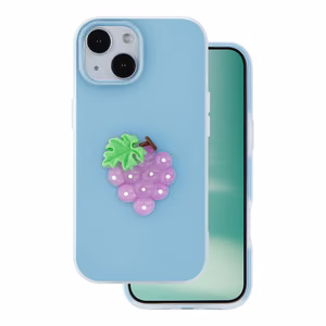 Fruit 2in1 maciņš paredzēts iPhone 15 6,1" zils