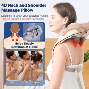 Shiatsu kakla masāžas ierīce ar sildīšanas funkciju Reach KN01