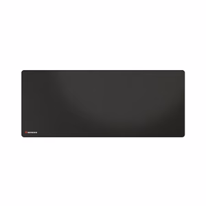 Genesis Carbon 500 Ultra Logo – peles paliktnis, 450 × 1100 × 2.5 mm, melns