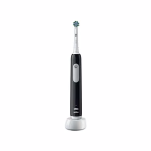 Oral-B Pro Series 1 CrossAction uzlādējama elektriskā zobu birste, 1 galviņa, 3 režīmi, melna