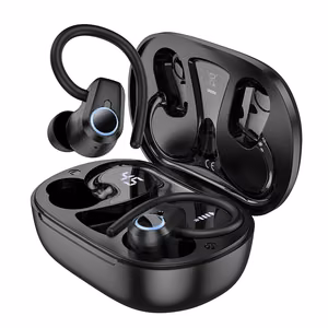 HOCO bezvadu austiņas bluetooth TWS EQ8 melnas