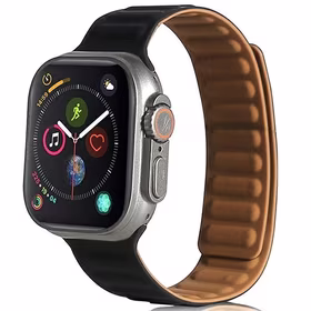 Beline Siksniņa Apple Watch Magnetic 42/44/45/49mm melns