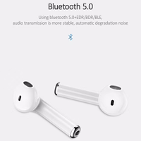 USAMS Austiņas Bluetooth 5.0 TWS LU series bezvadu balts BHULU01 (US-LU001)