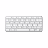 Bezvadu tastatūra QWERTY Satechi Slim EX1 Mac / PC ST-KEX1S-EN sudraba krāsā