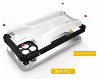 Tel Protect hibrīda viedtālruņa apvalks Iphone 13 Pro tumši zils