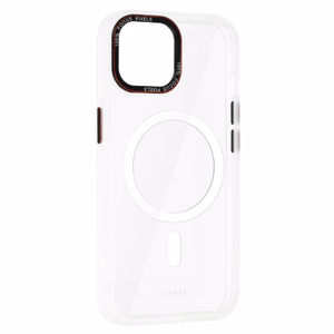 Liavec Hybrid Magnētiskais caurspīdīgs viedtālruņa apvalks Iphone 15