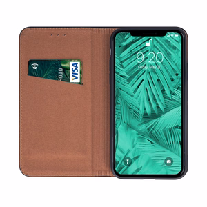 Genuine Leather Smart Pro for iPhone 17 Air 6,6" black