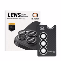 Rūdīts stikls Tel Protect 3D Lens Aramid Series on camera priekš Samsung Galaxy S26 (objektīvs 3 gab.)