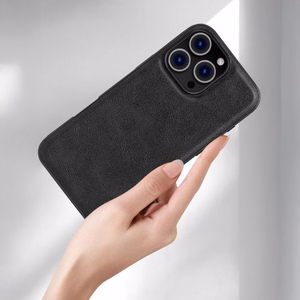 Telefona maciņš X-Level Earl III Collection priekš Apple iPhone 16 Pro melns