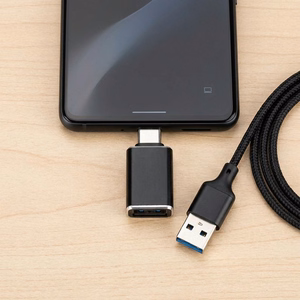 Adapteris USB A 3.0 to Type C Blue Star - melns