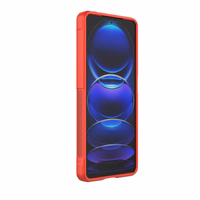 Viedtālruņa apvalks Magic Shield Xiaomi Redmi Note 12 Pro+ elastīgs aizsargs - sarkans