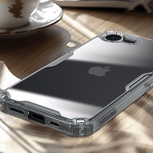 Nillkin Nature Pro viedtālruņa apvalks iPhone 16e - caurspīdīgs
