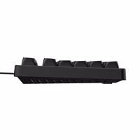 Wozinsky WKG-200 RGB membrānas spēļu tastatūra ar ritināšanas riteni - melna