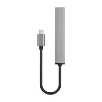 Orico AH-13 USB-C Hub dokstacija 1x USB-A 3.0 + 3x USB-A 2.0 - pelēka