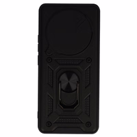 Bīdāmās kameras bruņu viedtālruņa apvalks Realme 14 Pro Plus 5G melns