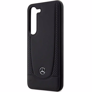 Чехол Mercedes Leather Urban для Samsung Galaxy S23 — чёрный