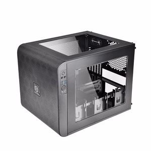 Thermaltake Core V21 datora korpuss, Cube, melns