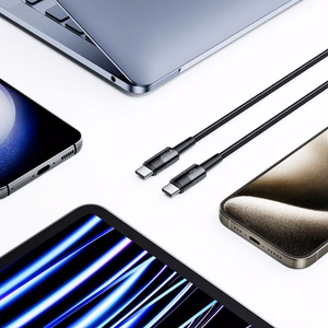 Tech-Protect UltraBoost USB-C / USB-C PD kabelis 60W 3A 1m - pelēks