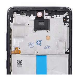 REWA OLED LCD displejs ar rāmi SAMSUNG A52 4G/5G, melns