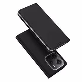 DUX DUCIS viedtālruņa apvalks SKIN PRO paredzēts REDMI NOTE 14 4G (163,25mm) melns