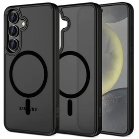 Tech-Protect MagMat Magnētiskais viedtālruņa apvalks Samsung Galaxy S25+ - Melns