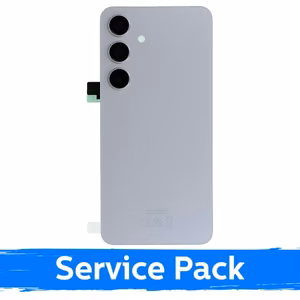 Aizmugurējais vāciņš saderīgs ar Samsung S921 S24 / Marmora pelēka / (Service Pack)
