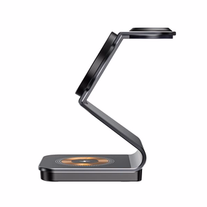 Tech-Protect QI15W-A29 3-in-1 induktīvais lādētājs ar MagSafe viedtālrunim / Apple Watch / AirPods - Melns