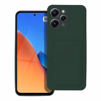 Karteņu viedtālruņa apvalks XIAOMI Redmi 12 4G zaļš