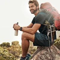 Tech-Protect silikona siksniņa Garmin Fenix 5S / 5S PLUS / 6S / 6S Pro / 7S / 8 (43MM) - oranža