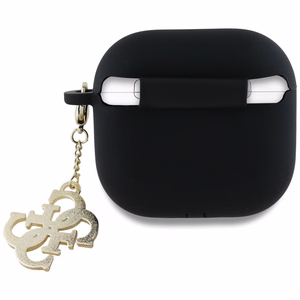 Guess 4G Charm vāciņš AirPods 4 - melns