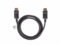 Lanberg CA-DPDP-10CC-0018-BK DisplayPort kabelis 1.8 m melns