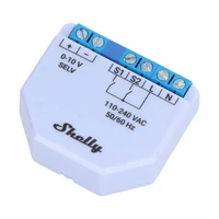 Shelly Plus 0-10V gaismas regulators, WiFi/Bluetooth