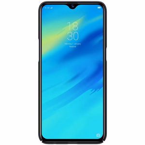 Nillkin Super Frosted Shield vāciņš ierīcei Realme 3 Pro / Realme X Lite, melns