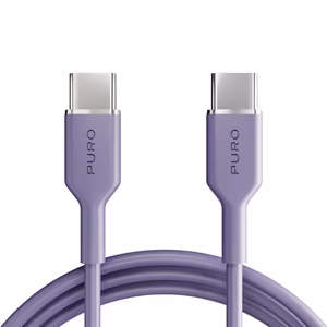 Puro ICON USB-C to USB-C cable 1.5m purple