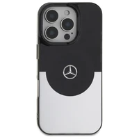 Mercedes Divu slāņu BiColor MagSafe korpuss viedtālrunim iPhone 16 Pro - sudrabots (m)